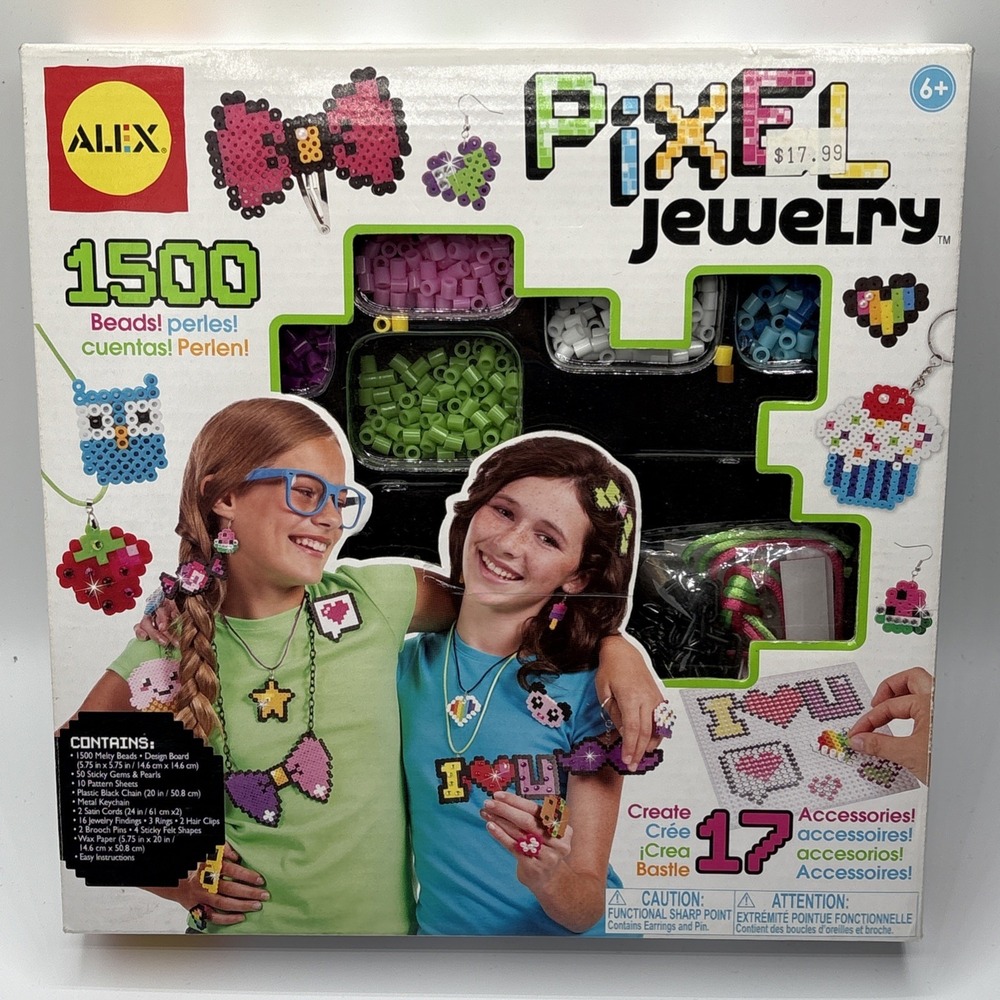 Alex Pixel‎ Jewelry Maker 40 pixel design new In Box.